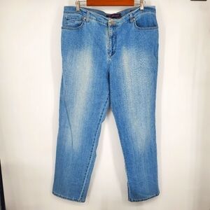 Gloria Vanderbilt Women’s Amanda Jeans Size Missy 18 Blue